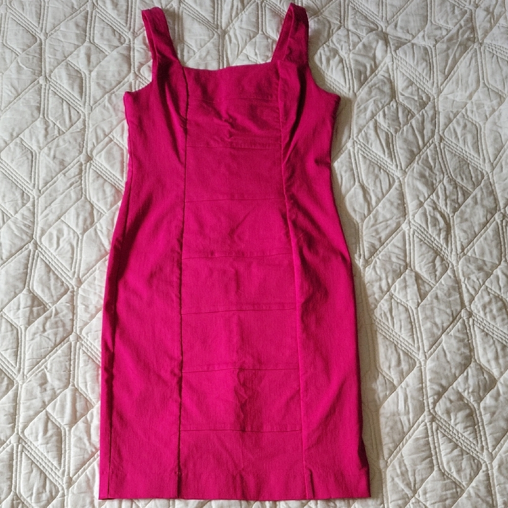 Ricki's Elegant Hot Pink BodyCon Style Dress - Picture 6 of 13